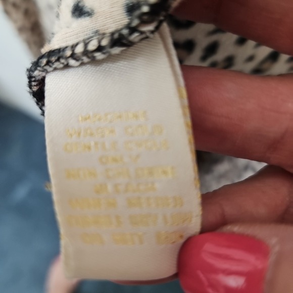 Vtg Womens Whispers Cheetah Leopard Velour Long Robe Sz Lg Mob Wife Grannycore - Picture 9 of 12